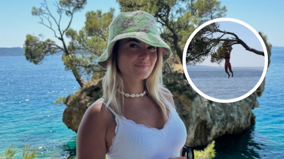 Video iz Brela izazvao bijes: Influenserica se penjala na Kamen Brela uprkos zabrani