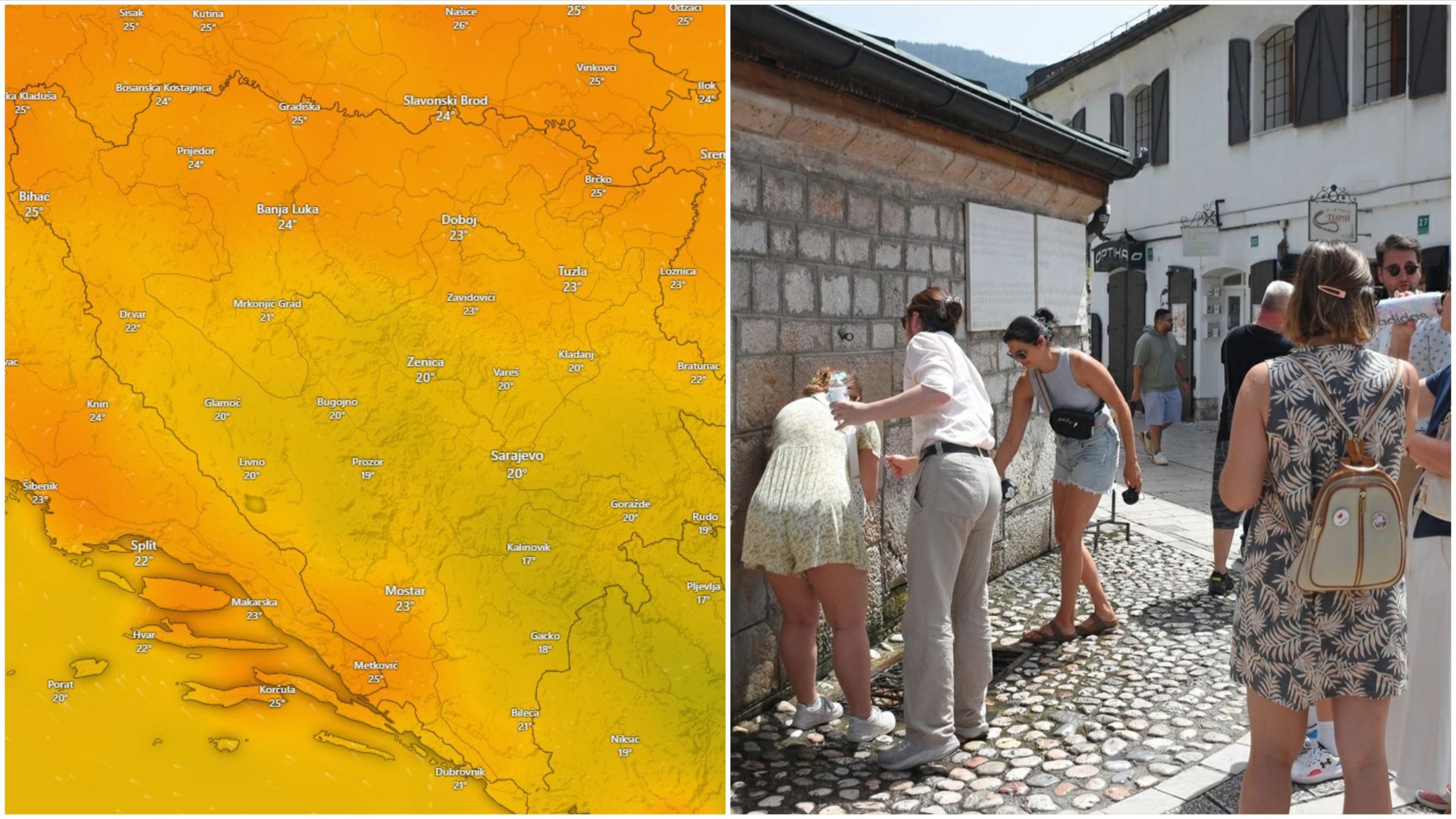 BiH na udaru toplotnog vala: Temperature do 41°C narednih dana