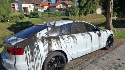VANDALIZAM U PAKRACU: Ivani iz Njemačke prolili boju po Audiju A5 tijekom godišnjeg odmora