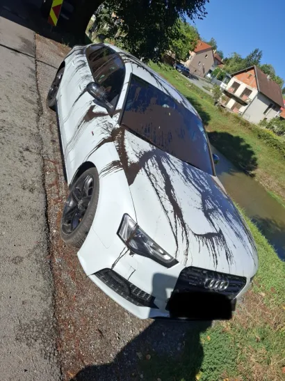 VANDALIZAM U PAKRACU: Ivani iz Njemačke prolili boju po Audiju A5 tijekom godišnjeg odmora