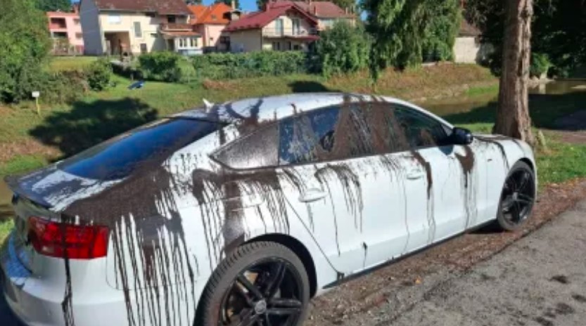 VANDALIZAM U PAKRACU: Ivani iz Njemačke prolili boju po Audiju A5 tijekom godišnjeg odmora