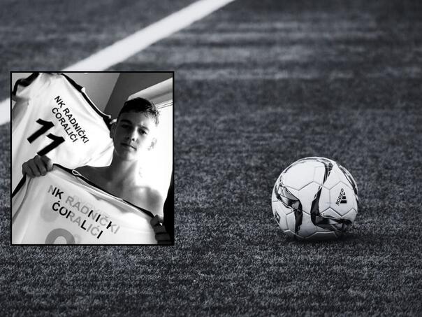 Tuga u BiH: Preminuo 17-godišnji fudbaler Hamza Perviz, član NK Radnički Ćoralići